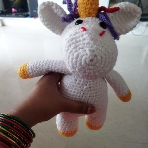 Unicorn soft toy